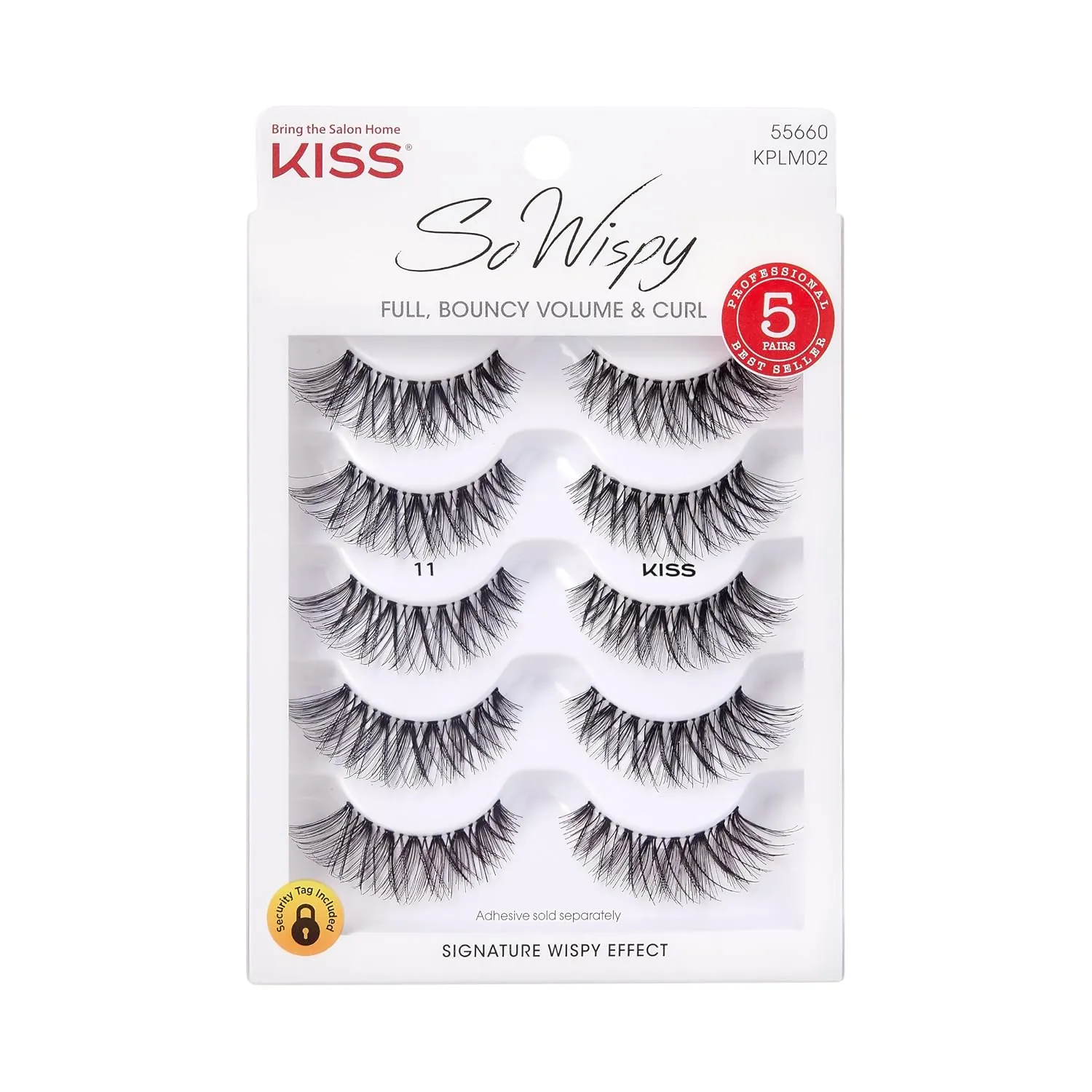 KISS So Wispy Lash Clusters for R&B Tour 2026 concert