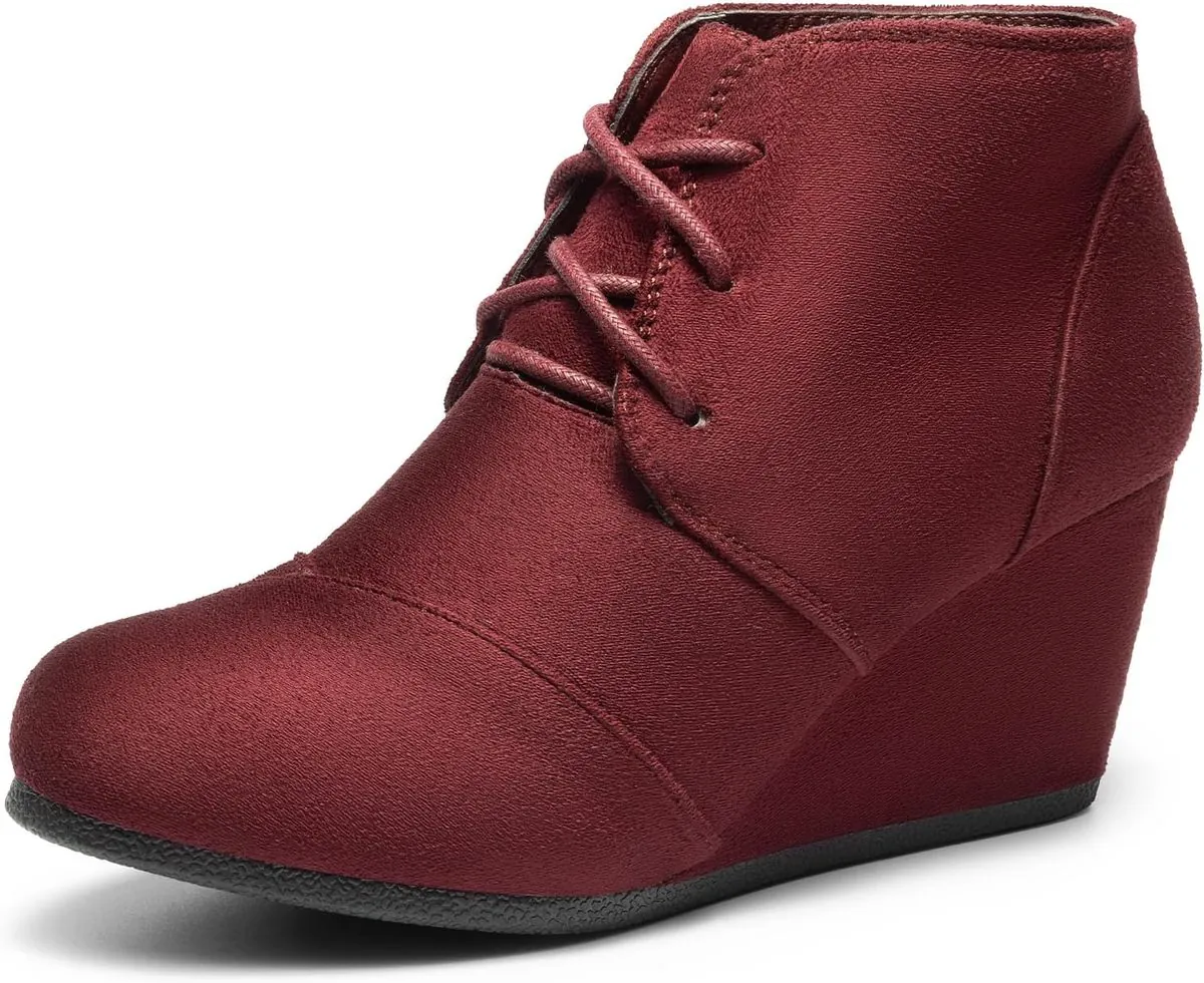DREAM PAIRS wedge boots for R&B Tour 2026 concert