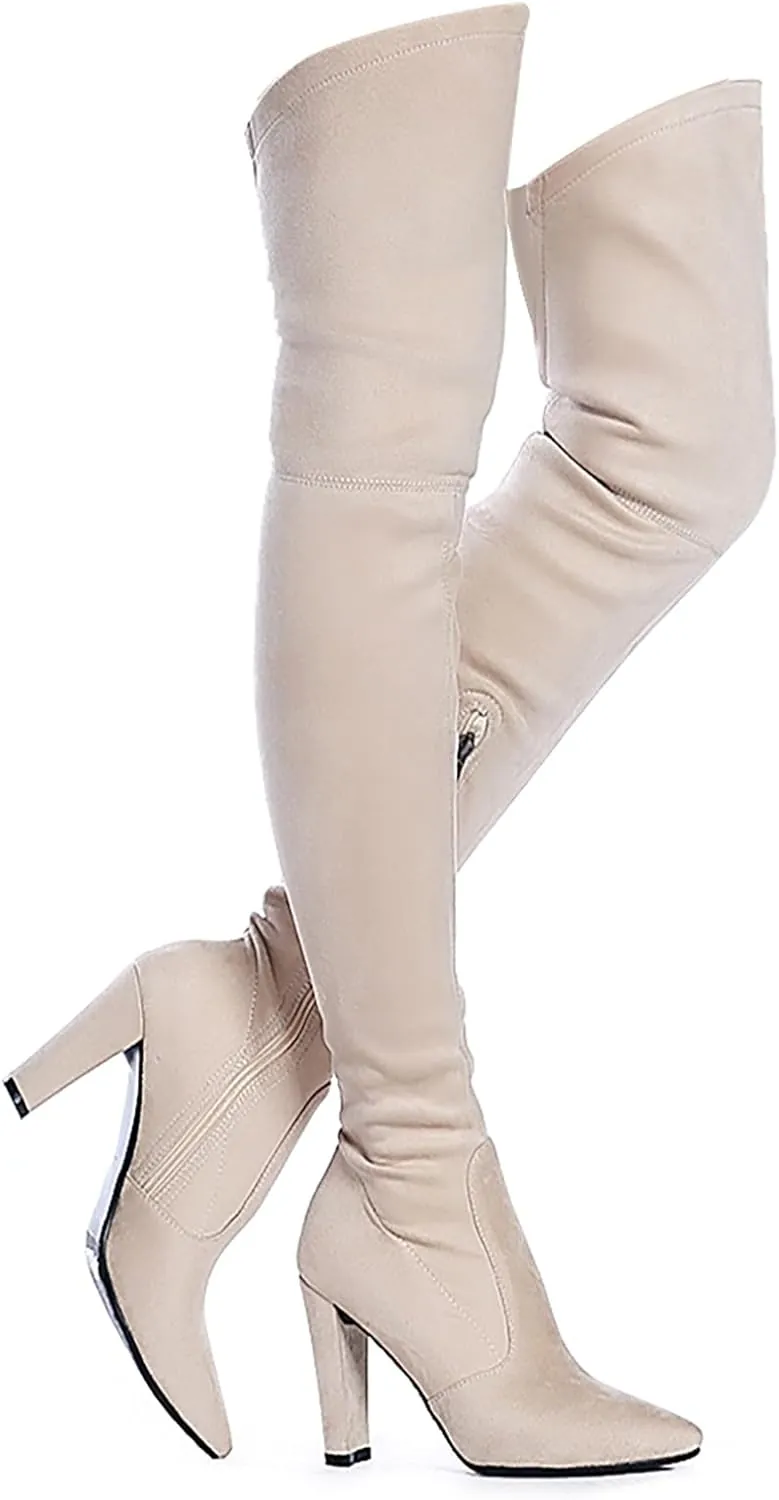 Shoe N Tale OTK Thigh High Boots for R&B Tour 2026 concert