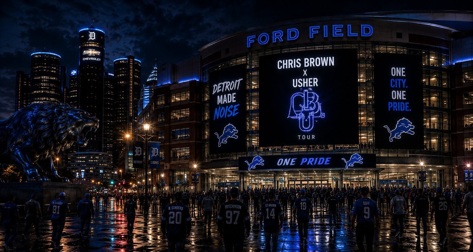 R&B Tour 2026 Detroit concert at Ford Field