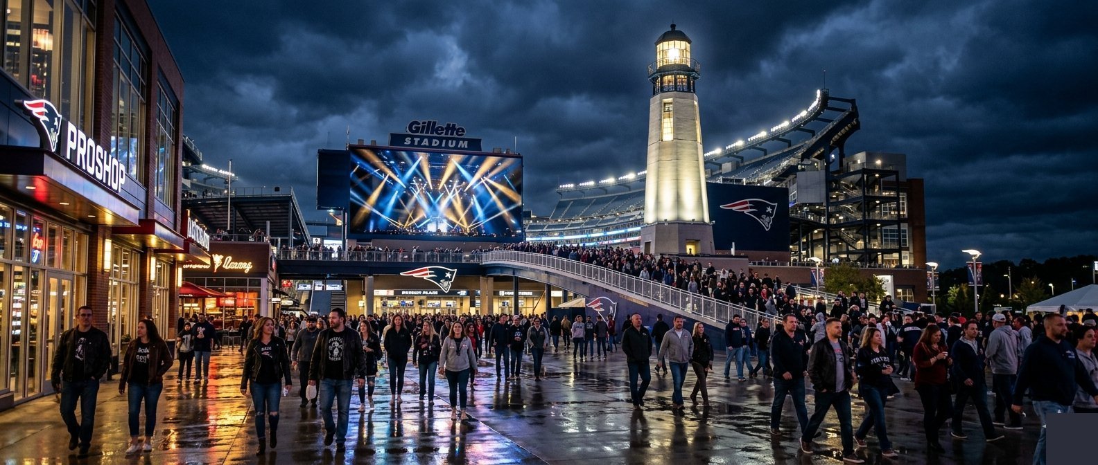 R&B Tour 2026 Boston / Foxborough concert at Gillette Stadium