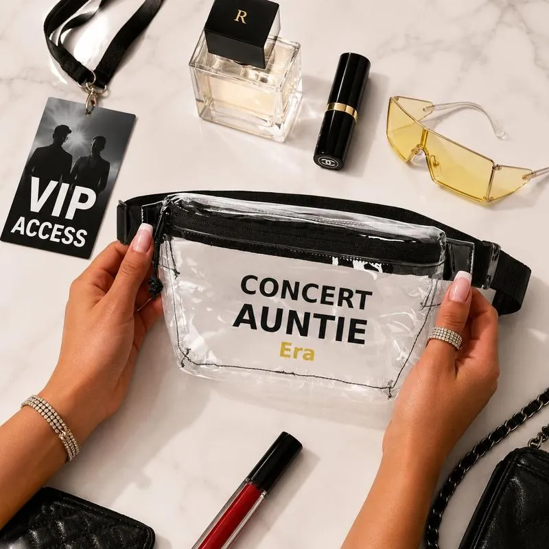 Concert Auntie Clear Pack - R&B Tour 2026 concert tee