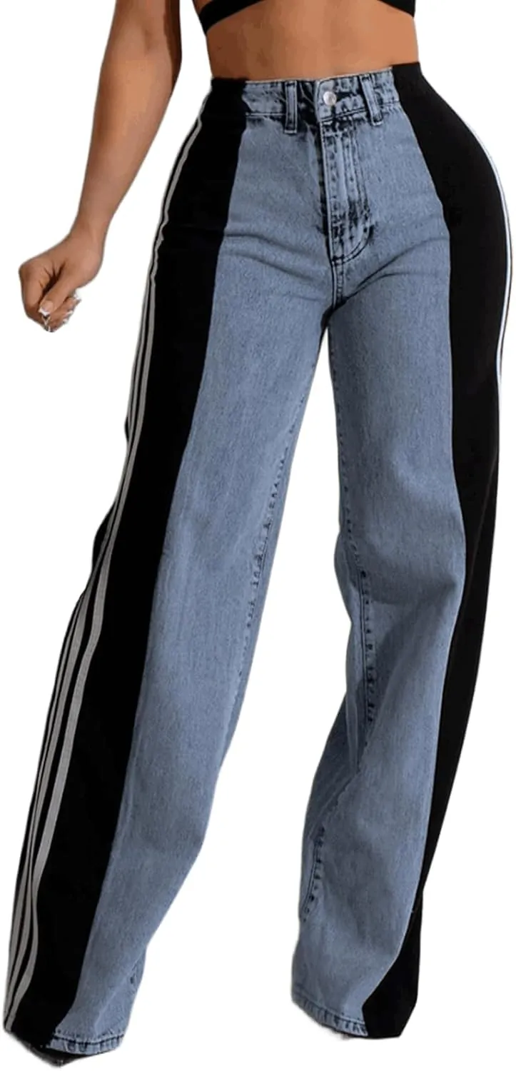 Angsuttc Wide Leg Patchwork for R&B Tour 2026 concert