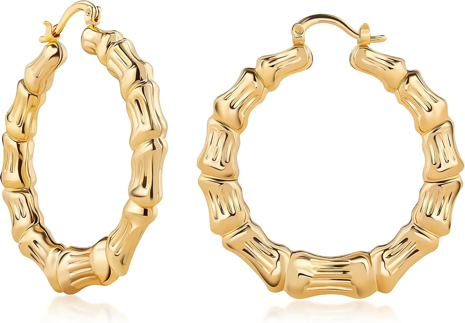 Bamboo Hoop Earrings for R&B Tour 2026 concert