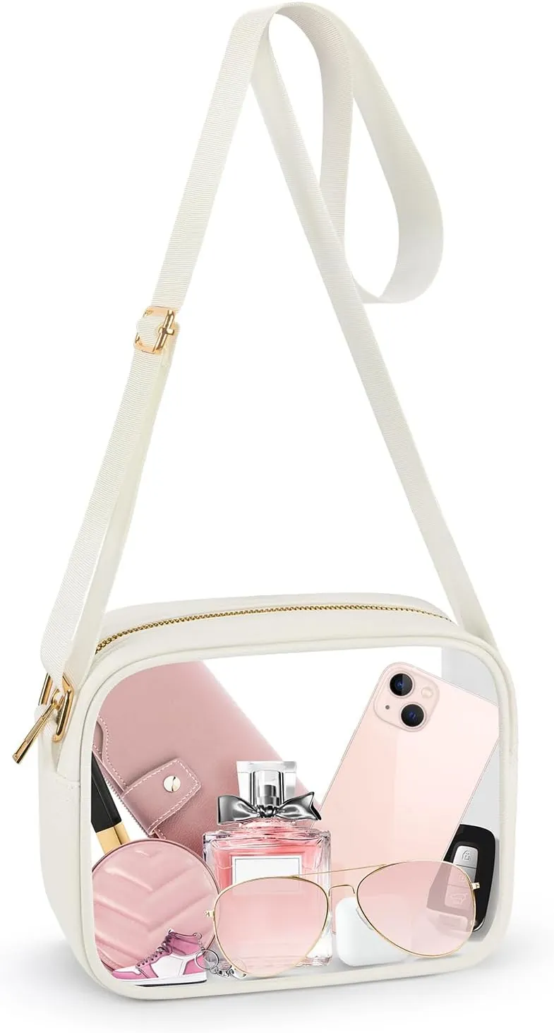 Clear Crossbody Bag - grown and sexy R&B concert look