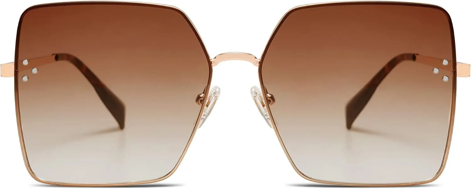 SOJOS Trendy Square Sunnies for R&B Tour 2026 concert