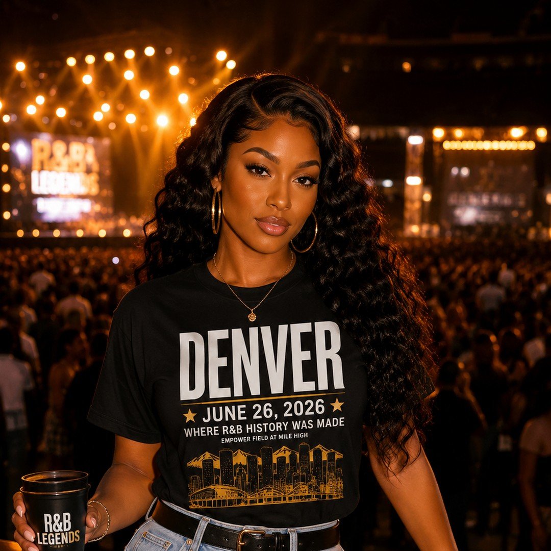 Mile High Denver 2026 Vintage Music Graphic Tee concert shirt