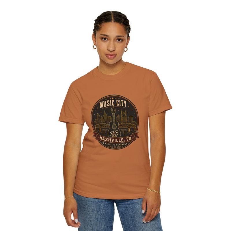 Music City concert tee Nashville R&B Tour 2026