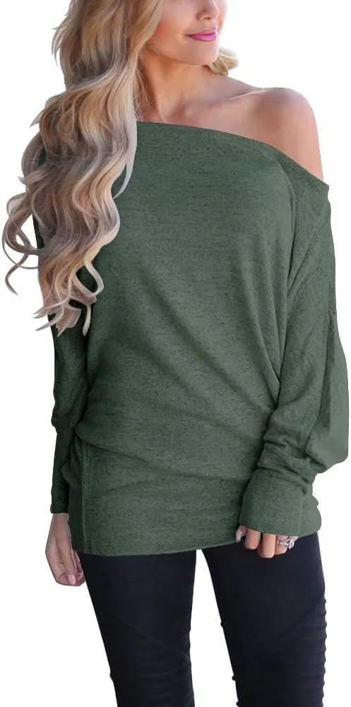 Lacozy Off Shoulder Sweater (Green) for R&B Tour 2026 concert